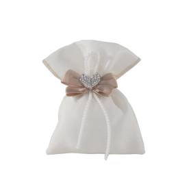 SACCHETTO MATRIMONIO CON CUORE