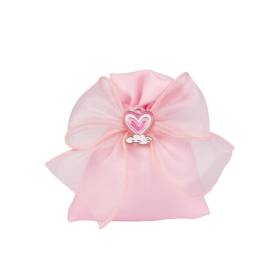 SACCHETTO NASCITA CON CHARMS CUORE