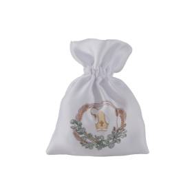 SACCHETTO CRESIMA STAMPATO CON CONFETTI