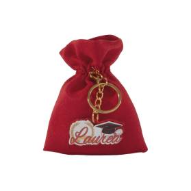 SACCHETTO LAUREA A CON PORTACHIAVI TOCCO