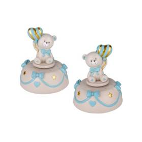 CARILLON ORSETTO CON PALLONCINO LED