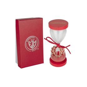 CLESSIDRA LAUREA IN CERAMICA CON ALLORO