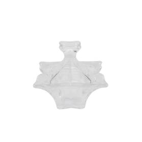 BOMBONIERA VETRO SCATOLA CON CONFETTI