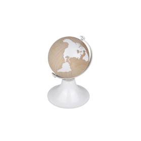 MAPPAMONDO IN LEGNO CON CONFETTI