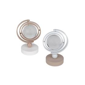 MAPPAMONDO GIREVOLE IN CRISTALLO