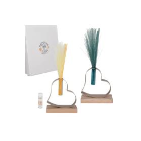 DIFFUSORE CUORE PIUMA CON PROFUMO