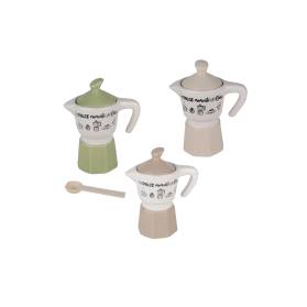 BOMBONIERA CAFFETTIERA MOKA CON CONFETTI