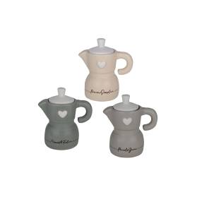 BOMBONIERA CAFFETTIERA MOKA CON CONFETTI