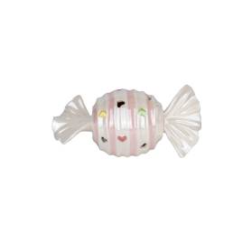 BOMBONIERA CARAMELLA LED BABY IN PORCELLANA