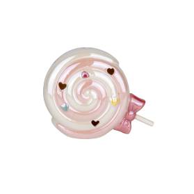 BOMBONIERA LOLLIPOP LED BABY IN PORCELLANA