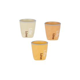 BOMBONIERA PORTA PIANTA IN PORCELLANA CON CONFETTI