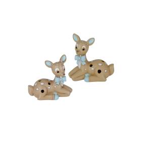 BOMBONIERA CERBIATTO BABY IN RESINA CON CONFETTI