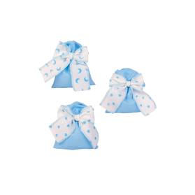 SACCHETTO NASCITA CON FIOCCO