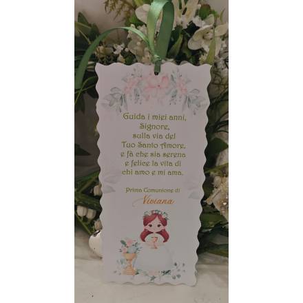SEGNALIBRO PRIMA COMUNIONE 