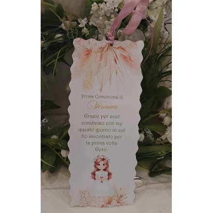 SEGNALIBRO PRIMA COMUNIONE 