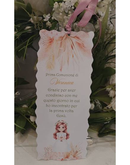 SEGNALIBRO PRIMA COMUNIONE 