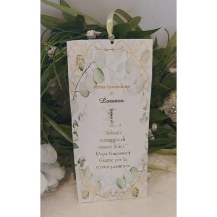 SEGNALIBRO PRIMA COMUNIONE 
