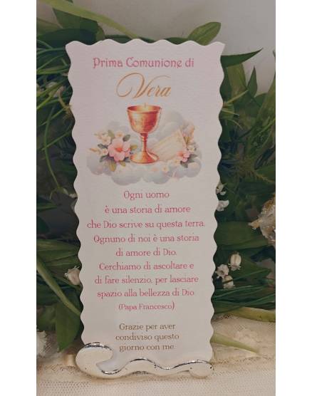 SEGNALIBRO PRIMA COMUNIONE 