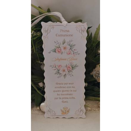 SEGNALIBRO PRIMA COMUNIONE 