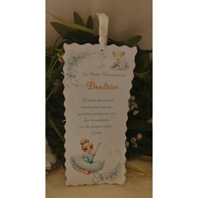 SEGNALIBRO PRIMA COMUNIONE BALLERINA