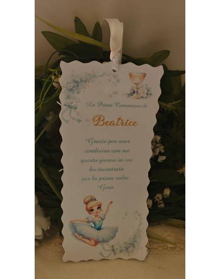 SEGNALIBRO PRIMA COMUNIONE 