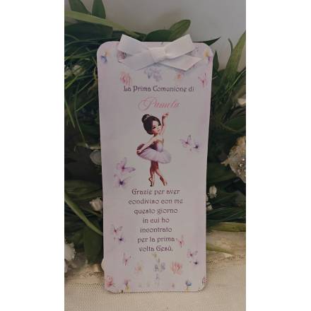 SEGNALIBRO PRIMA COMUNIONE 