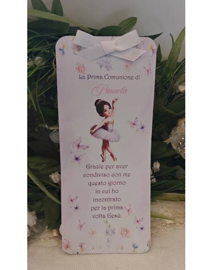 SEGNALIBRO PRIMA COMUNIONE 