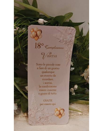 SEGNAPOSTO COMPLEANNO