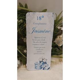 SEGNAPOSTO 18 ANNI RAGAZZA