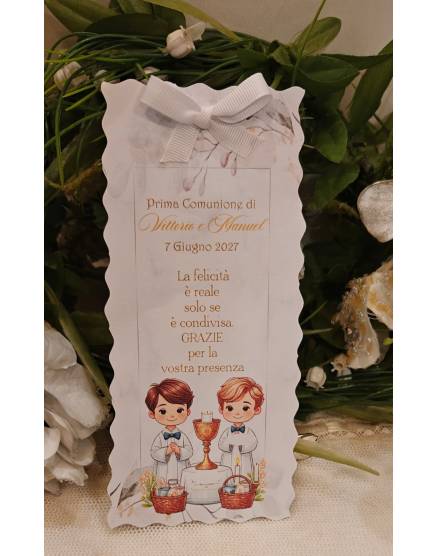 SEGNALIBRO PRIMA COMUNIONE 