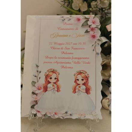 INVITO PRIMA COMUNIONE