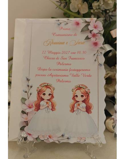 INVITO PRIMA COMUNIONE
