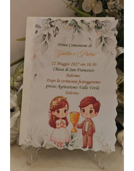 INVITO PRIMA COMUNIONE