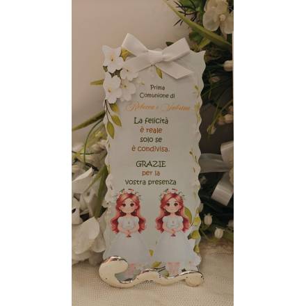 SEGNALIBRO PRIMA COMUNIONE 