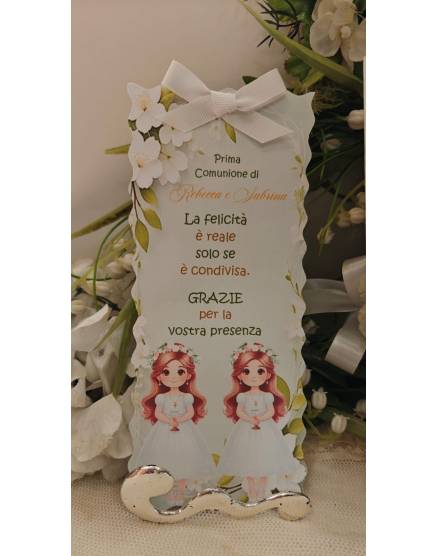 SEGNALIBRO PRIMA COMUNIONE 
