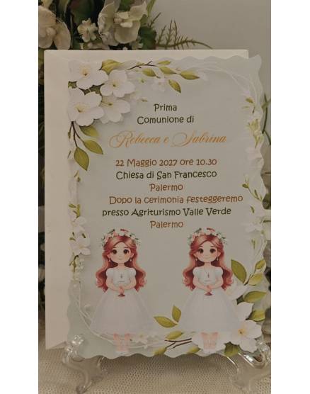 INVITO PRIMA COMUNIONE
