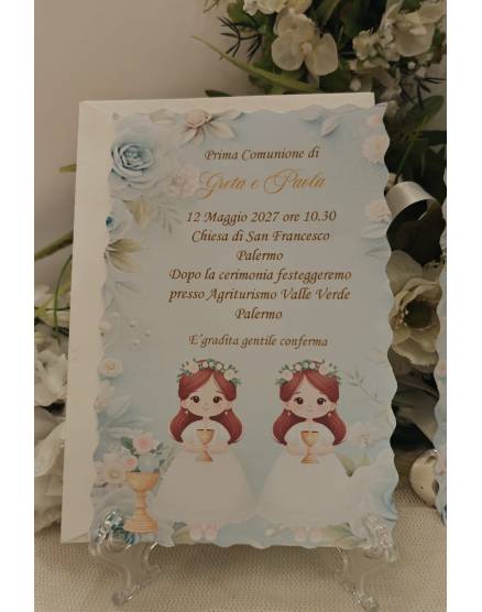 INVITO PRIMA COMUNIONE