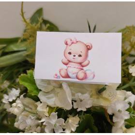 BIGLIETTINO NASCITA ORSETTO