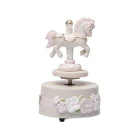 CARILLON CAVALLINO ROSA CON CONFETTI