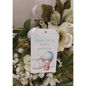 ETICHETTA BATTESIMO RINGRAZIAMENTO