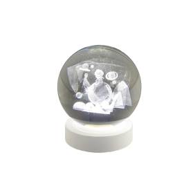 BOMBONIERA LAMPADA PICCOLO PRINCIPE A LED CON CONFETTI