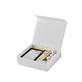 BOX CON CARTE E DADI CON CONFETTI