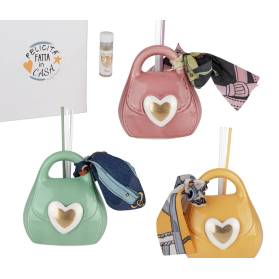 DIFFUSORE BORSETTA CON CONFETTI