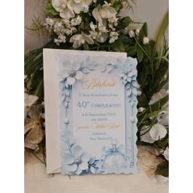 INVITO 40 ANNI DONNA CON BUSTA