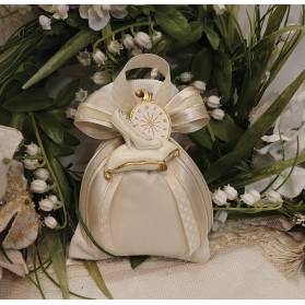 SACCHETTO COMUNIONE CON MAGNETE E CONFETTI