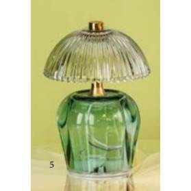 BOMBONIERA LAMPADA LED IN VETRO CON CONFETTI