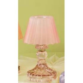 BOMBONIERA LAMPADA LED IN VETRO CON CONFETTI