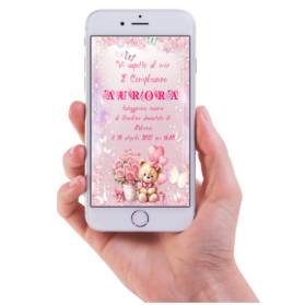 INVITO DIGITALE COMPLEANNO ORSETTO