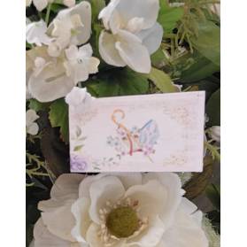 BIGLIETTINO CONFETTI SANTA CRESIMA