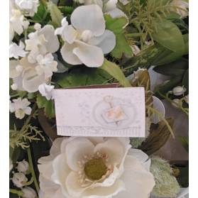 BIGLIETTINO CONFETTI SANTA CRESIMA